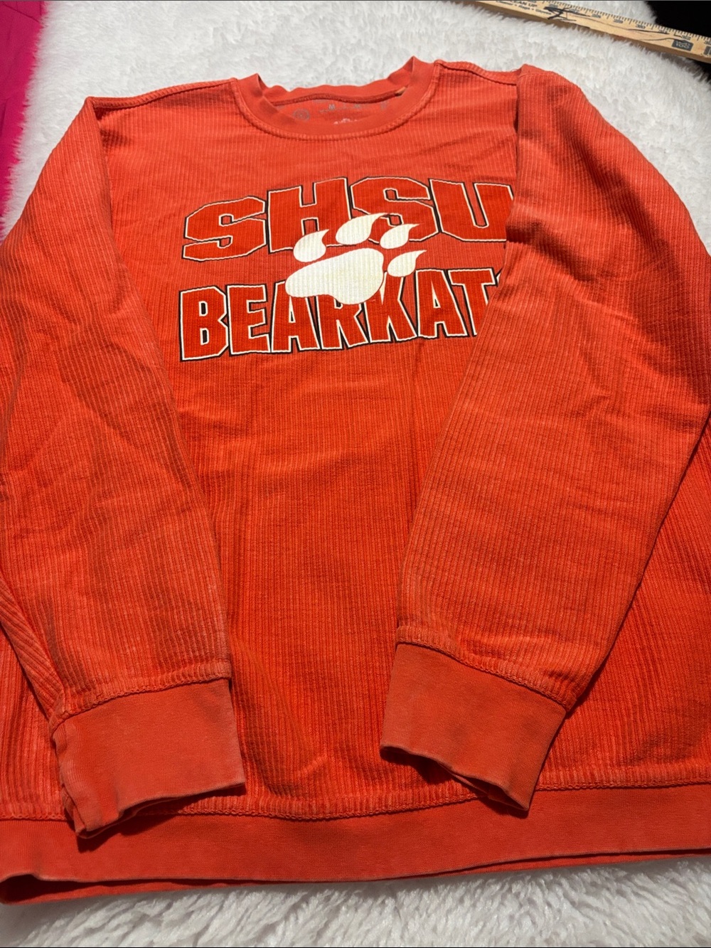Three Square by Royce Apparel SHSU Bearkats Ribbed T-ShirtSize: Medium (M) - Picture 8 of 8